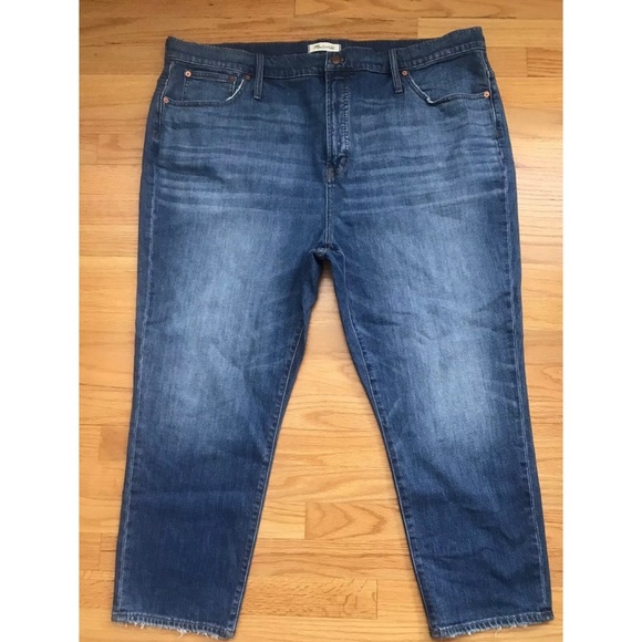 - Madewell  Perfect Vintage Crop in Cassie Wash 37 A14 - Picture 1 of 6